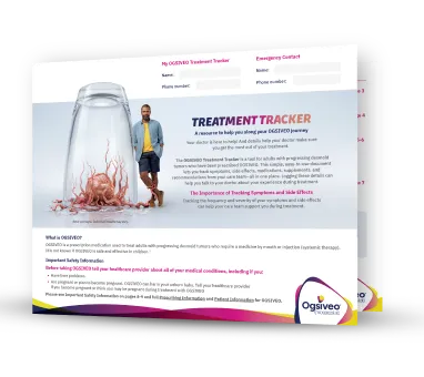 OGSIVEO Treatment Tracker